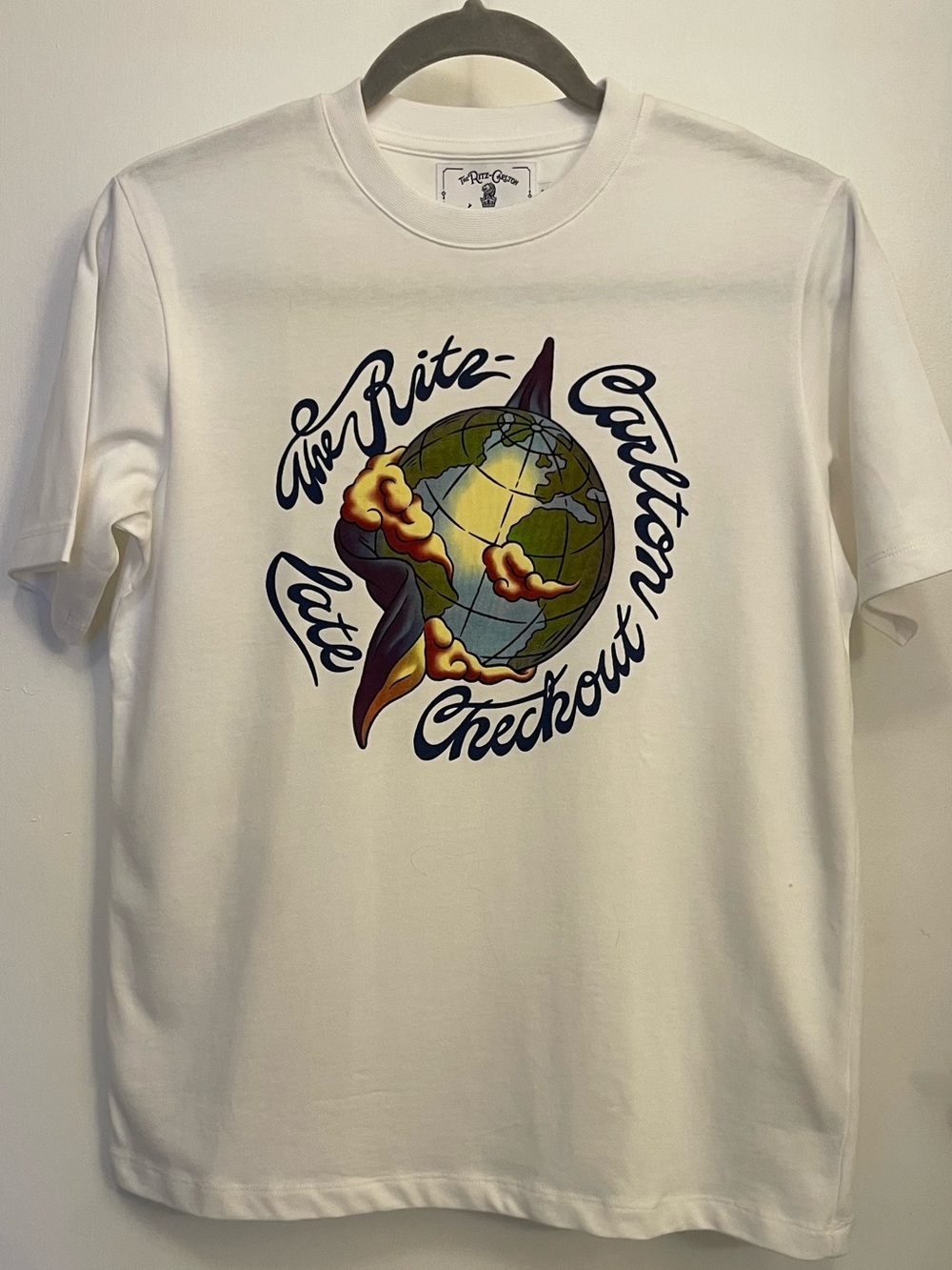 The Ritz-Carlton x Late Checkout Graphic Short-Sleeve Tee - White